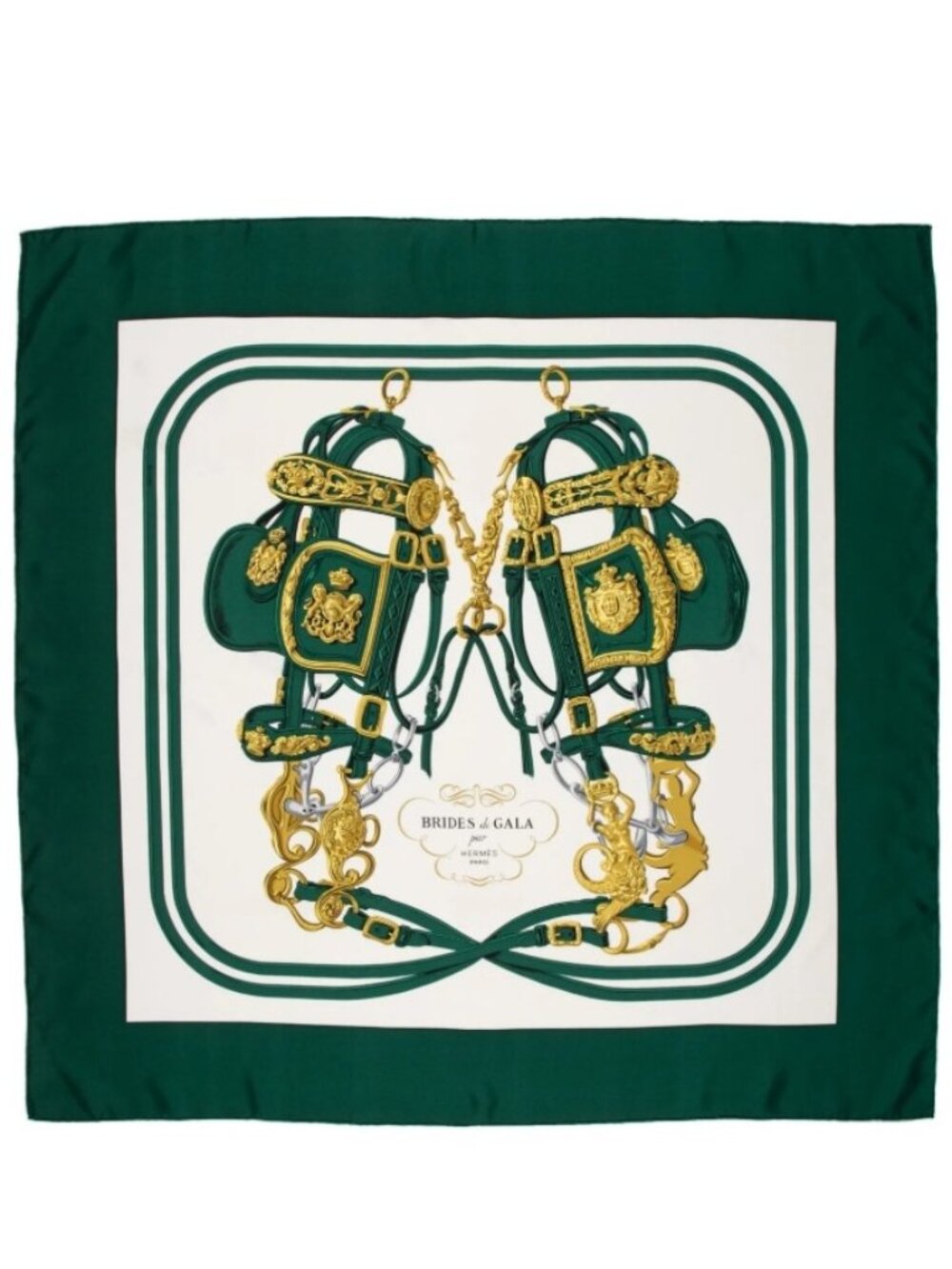 Hermes Brides de Gala Silk Scarf